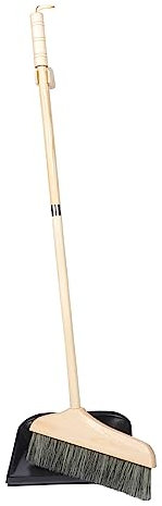 JECOMPRIS Balayette Pelle Long Manche Brosse Et Pelle De Maison Nettoyage Sol Pratique Design Simple Pour Balayage Sans Poussière