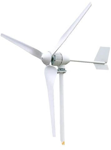 generador de turbina eólica, Turbina aerogeneradora de energía eólica de eje Horizontal de 20kW for granja doméstica, alternador eléctrico de 20000W, 24V, 48V, molino de viento trifásico de CA(24V_20K