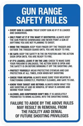 Cartel metálico de advertencia de seguridad con reglas de seguridad para negocios, oficina, carretera, casa, calle, pared, decoración personalizada, fácil de montar, 20 x 30 cm