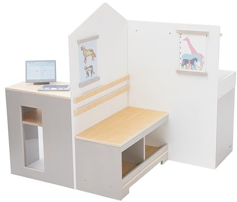 Betzold Rollenbereich-Center aus Holz – Indoor-Möbel für Berufe nachstellen