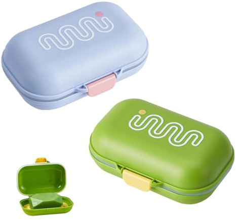 LIUZHUJ 2 Pièces Boite a Savon avec Grille de Drainage, 2 Couleurs de Soap Box, Double Couche Boite Savon Voyage en PP, Conception Détachable, aux Salles de Bains Domestiques, Hôtels, Voyages