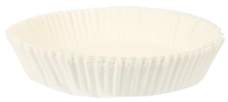 PLAFOPE 100 Pezzi Carta da Forno Antiolio per Friggitrice ad Aria Teglie di Carta da Forno Bianche 20 Cm Tappetini Antiaderenti per Cottura e Microonde Accessori per Cucina Domestica