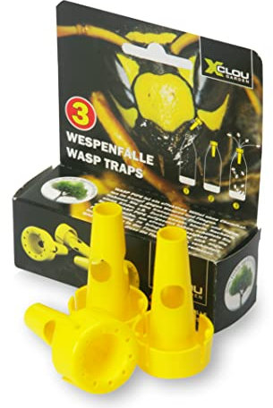 Wespenfalle, 6x3cm, gelb