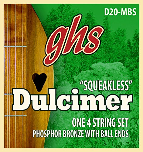 GHS Dulcimer Sig Bronze Squeakless String Mixolydian Tunning for Musical Instrument