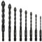 KEWAYO Punte per Trapano in Vetro 8pezzi (3-12mm), Punte Trapano per Gres Porcellanato, punta in carburo di tungsteno per piastrelle in ceramica, cemento, muratura, vetro,plastica, legno