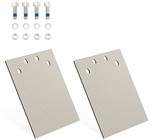2PCS Replacement Floor Scraper Blades for SDS-Max Floor Scraper, TOOVEM 6 Inch Wide Floor Scraper Baldes for SDS Max Floor Cleaning Tool, Blades Only