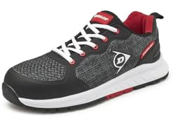 DUNLOP DL0204001-42 - Zapatilla Deportiva de Seguridad Gama T-MAX categoria S1P Color Negro Talla 42
