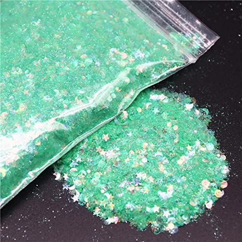 4 pièces 10 ml/pot ongles paillettes paillettes 3D cosmétiques paillettes flocons poudre pour vernis à ongles corps visage cheveux maquillage manucure décoration