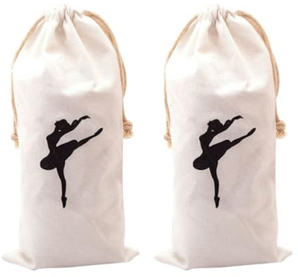 2 Stücke Tasche Reise Schuhorganisator Sneaker Tasche Für Reisetrageeinlage Organisator Ballettschuhe Aufbewahrungstasche Spitzenschuh Zubehör Balletttasche Schuhtasche