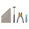4Pcs Building Block Tool Set, Measuring Ruler, Auxiliary Tool Hammer, Auxiliary Pliers, Brick Separator, Compatible with Most Building Block Toys (Blue)