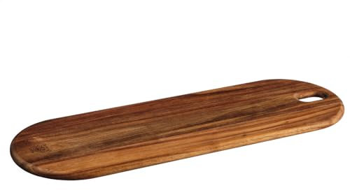Björn, Planche à Découper Modèle Elin en Bois d'Acacia Finition Huilée 55x18cm