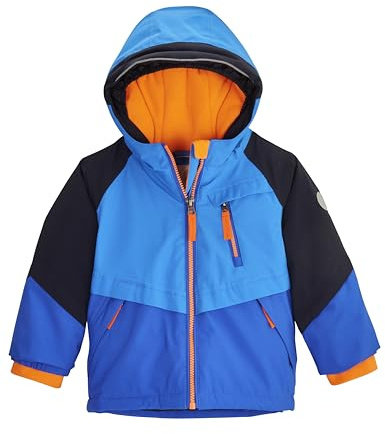 first instinct by killtec Kinder Skijacke/Funktionsjacke mit Kapuze und Schneefang FISW 31 MNS SKI JCKT, himmelblau, 122, 42253-000