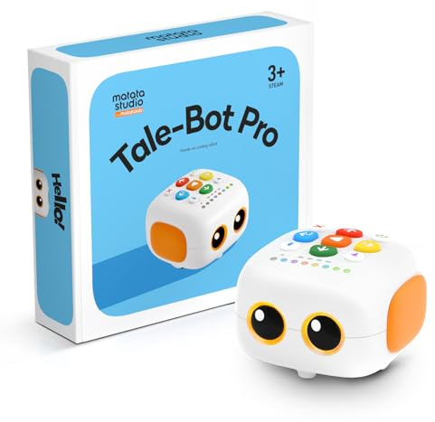 Robot di Programmazione per Bambini Età 3-5, MatataStudio Tale-Bot Pro Set di Giocattoli Robot Programmabili per l'Apprendimento Precoce di Programmazione STEM Giocattolo Educativo per l'Apprendimento