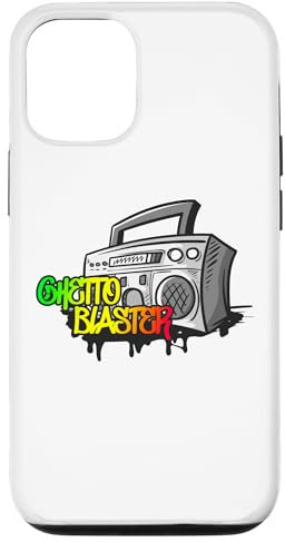 Hülle für iPhone 14 Pro Ghetto Blaster Radio Boom Box Hip Hop Melanin Rap Radio Fun