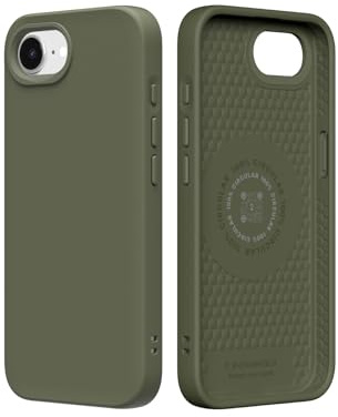 RhinoShield SolidSuit Hülle für iPhone 17e / 16e | Fallschutz nach Militärstandard, klassisches Design, schlankes Profil, minimalistischer Stil