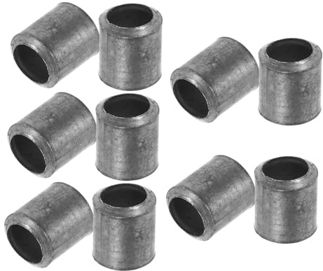 UKCOCO 10pezzi Cunei in Ferro Robusti Per Lavori in Legno Manico in Legno Ergonomico Per Martelli e Asce Sicurezza Rinforzata Con Perni Di Fissaggio Per Taglio e Spacco Materiale Legnoso