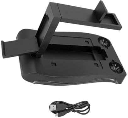 Gadpiparty Estación de Carga Multifuncional para Controlador VR Soporte Vertical Compacto para Gafas y Consola Organizador Duradero para Ordenado Gaming