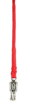 PFIFF 005033 Führstrick mit Panikhaken geflochten, Anbindestrick Strick, 210 cm