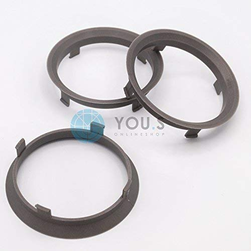 3 x ZENTRIERRINGE DISTANZRING für ALUFELGEN A701666 70,1-66,6 mm AEZ, Dezent, Dotz, Enzo