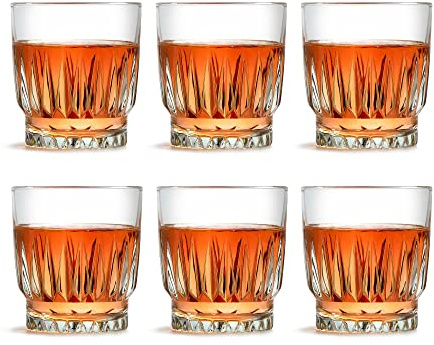 Libbey Vaso Winchester Rocks - 290 ml / 29 cl - 6 Unidades - Vaso elegante - Calidad resistente - Apto para el lavado en lavavajillas