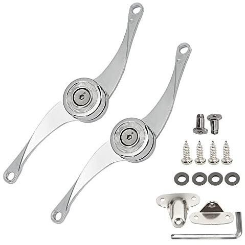 Tucireat Support Hinge 2 Pièces Charnières de Porte de Placard Support Charnière Charniere Compas Charniere Meuble Support Rabattable Charniere Porte Placard Support de Couvercle Charnière