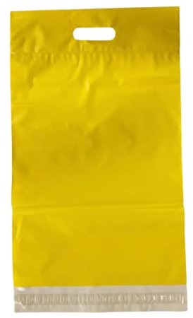 Versandbeutel Schwarze gelbe weiße Einkaufstasche Express-Tasche Selbstdichtung Klebstoff dicker wasserdichter Kunststoff Polyumhülle Postbeutel verpackte Tasche Versandbeutel Plastik FüR Kleidung