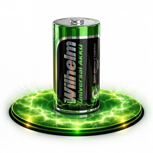 Wilhelm Baby C Akku Universal NiMH 4500 mAh 1,2V HR14 MN1400 – 1 Stück