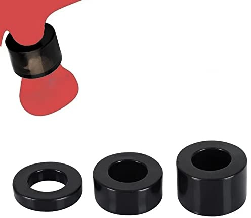 3 Stück Silikon Hodensack Penis Ring Weichen Dehnbar Cock Ring | Ballstretcher Erektion Verzögerung Ring Hodensack Cock Ringe Erotik Bondage Sexspielzeug für Männer(Schwarz)