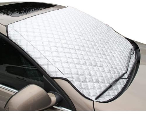 Auto Eisschutzfolien für Cupra Formentor,Frontscheibenabdeckung Winter Gegen Schnee EIS Frost Staub Sonne Faltbar Winterartikel Autozubehör,A