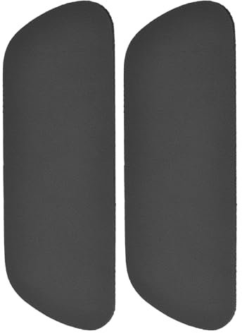 uxcell 2pcs Refrigerator Drip Catcher, Water Absorbent Pad for Refrigerator Drip Tray, Protects Ice and Water Dispenser Pan from Spills, Black