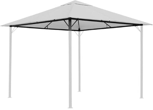 San Marco Ersatzplane für Pavillon, 3 x 3 m, weiß, 220 g/m²