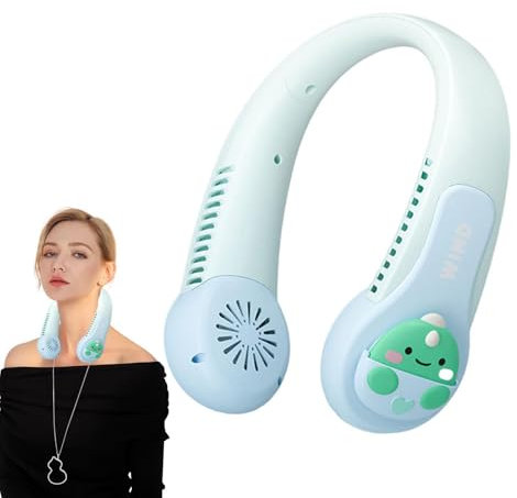 Ventilateur de voyage à main rechargeable, petits ventilateurs portables uniques, ventilateur rechargeable USB avec 3 vitesses réglables, port de charge de type C pour l'intérieur