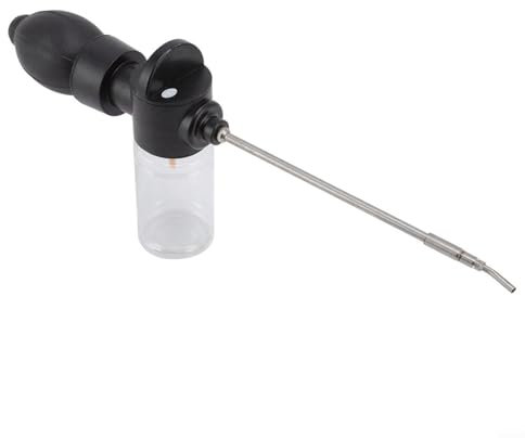 Zeroupshop Flies Control Bulbi Duster 150 ml con 3 ugelli in acciaio inox per la rimozione delle termiti, strumento versatile per il controllo dei parassiti per agricoltura, silvicoltura, gestione del