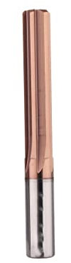 Maschinen-Reibahle HRC60 H7 4 Flöten mit 50 mm VHM-Wolframstahl-gerade Nut-beschichteten Maschinen-Reibahlen(4.5x25x50x4T H7)