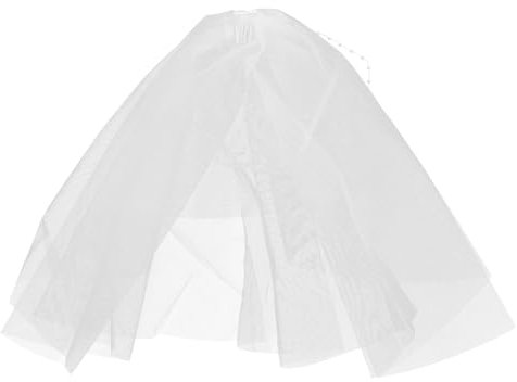 SAFIGLE Schleier Hochzeitsschleier Brautkopfschmuck Netzschleier-requisite Eleganter Brautschleier Haarkamm Für Hochzeitskleid Requisite