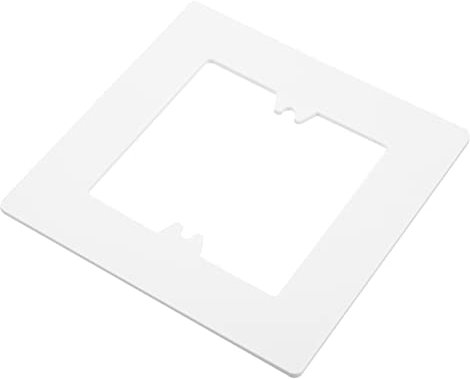 ANDRESLAD Cubierta De Luz Espaciador 86 Tipo Placa De Pared Blanca Resistente Al Calor Para Decoración De Enchufes Domésticos Paquete De 1 Unidad