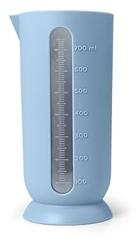 Blim Plus - Caraffa Graduata QB M M-Ocean 750ml - Misuratore Liquidi Beccuccio Salvagoccia - Made in Italy
