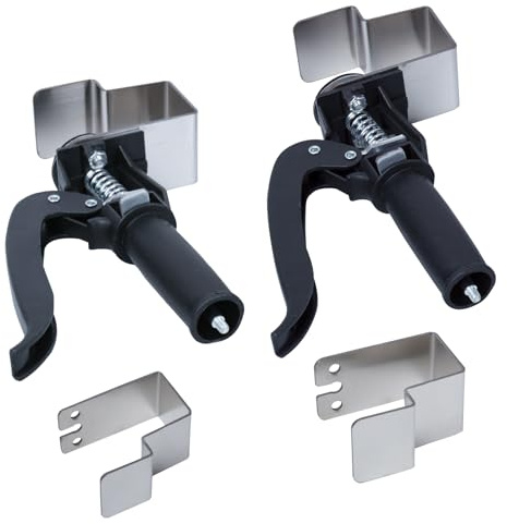 Cokritsm 2PCS Morsetti Regolabili Fissaggio Cassetti Clip per Universali | Staffe a Sgancio Rapido per Fronte Cassetti, Attrezzo per Montaggio Falegnameria
