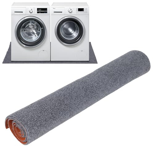 Anti Vibration Washing Machine Mat for Shock Absorbing Noise Reducing Floor Protection, Anti-vibration Pads for Washing Machine, Dryer, Treadmill