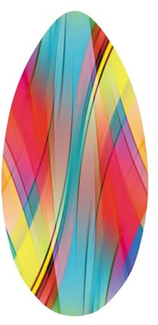 MFMEXUL Skimboard Surfbrett, Kompaktes Holzbrett mit Glatter Oberfläche, Geeignet für Anfänger, Strandausflüge Und Outdoor Aktivitäten, Style D