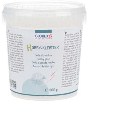Glorex Hobby di 300 G, Colla, Multicolore, 9 x 9 x 11.5 cm