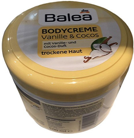 Balea Crème corporelle vanille et noix de coco pour peau sèche (500 ml) par Balea