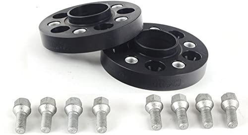 H&R DRA-System Spürverbreiterungsatz 100mm pro Achse - Lochkreis 5x120 - Mittenzentrierung 72,5mm - System M12x1,5 - kompatibel mit BMW - Schwarz