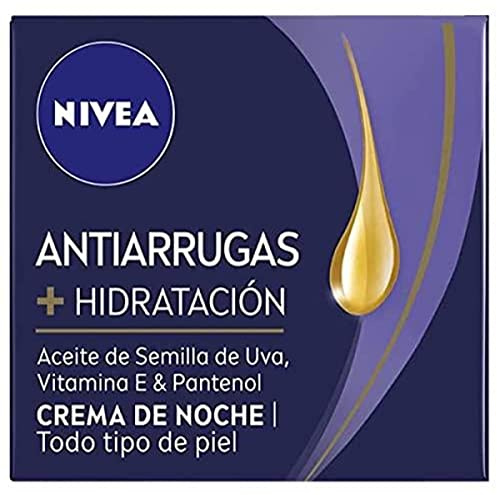 NIVEA Antifaltencreme Night Creme, 1er Pack (1 x 0.05 l)