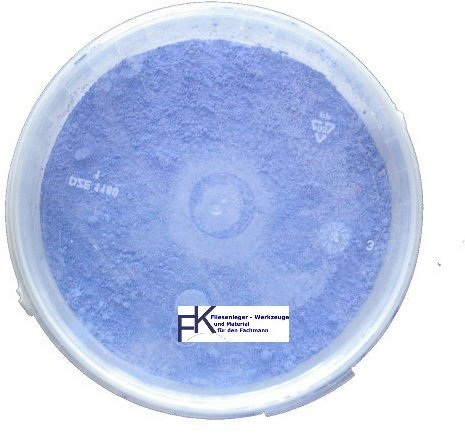 Amafino Pigmentpulver, Eisenoxid, Oxidfarbe - 1kg Farbpigmente für Beton und Mörtel (Ultramarin-Blau)