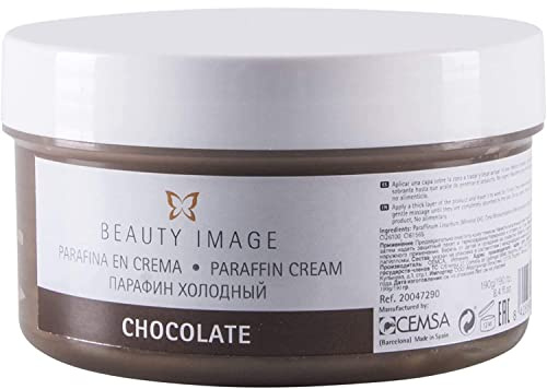 Paraffine pour Mains et Pieds - Bain de Paraffine pour Mains - Traitement Idéal pour les Inconforts - Effet Crème-Sauna - 250 ml - 190 gr - Chocolat