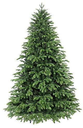Giulia Grillo Weihnachtsbaum Künstlich 270 cm – Premium Real Touch PE/PVC, 5258 Dichte Zweige, Naturgetreu & Langlebig, Leicht Aufzubauen, Grün
