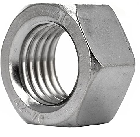 FASTON® Sechskantmuttern M20 Edelstahl A2 V2A (10 Stück) DIN 934 Mutter Sechskant Sechskant-Mutter für Gewindeschrauben (ISO 4032)
