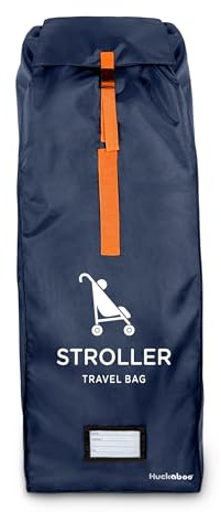 Huckaboo Stroller Travel Bag - Umbrella Stroller Buggy Travel Bag for Airplane, Navy