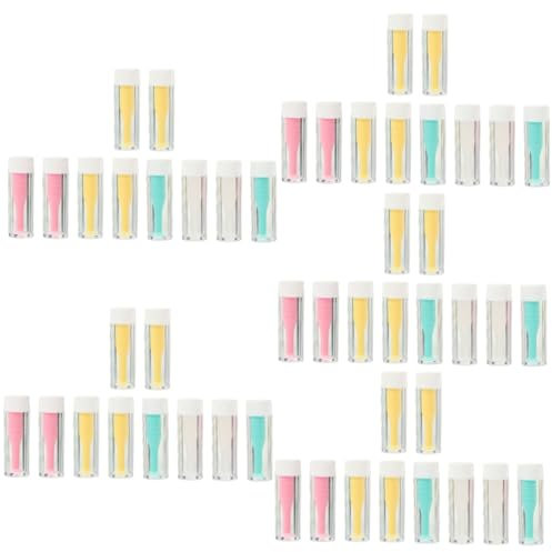 LALAFINA 50pcs Silicone Convenient Removers for Travel Non- Inserters Lightweight Portable Eye Care Tools Easy to Use Carry